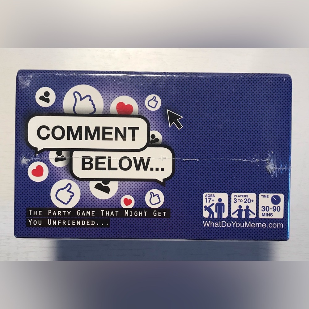 Comment Below Card Game - Picture 2 of 3